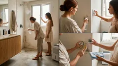 El método casero para quitar el moho de la pared sin maltratar la pintura (y que no vuelva)